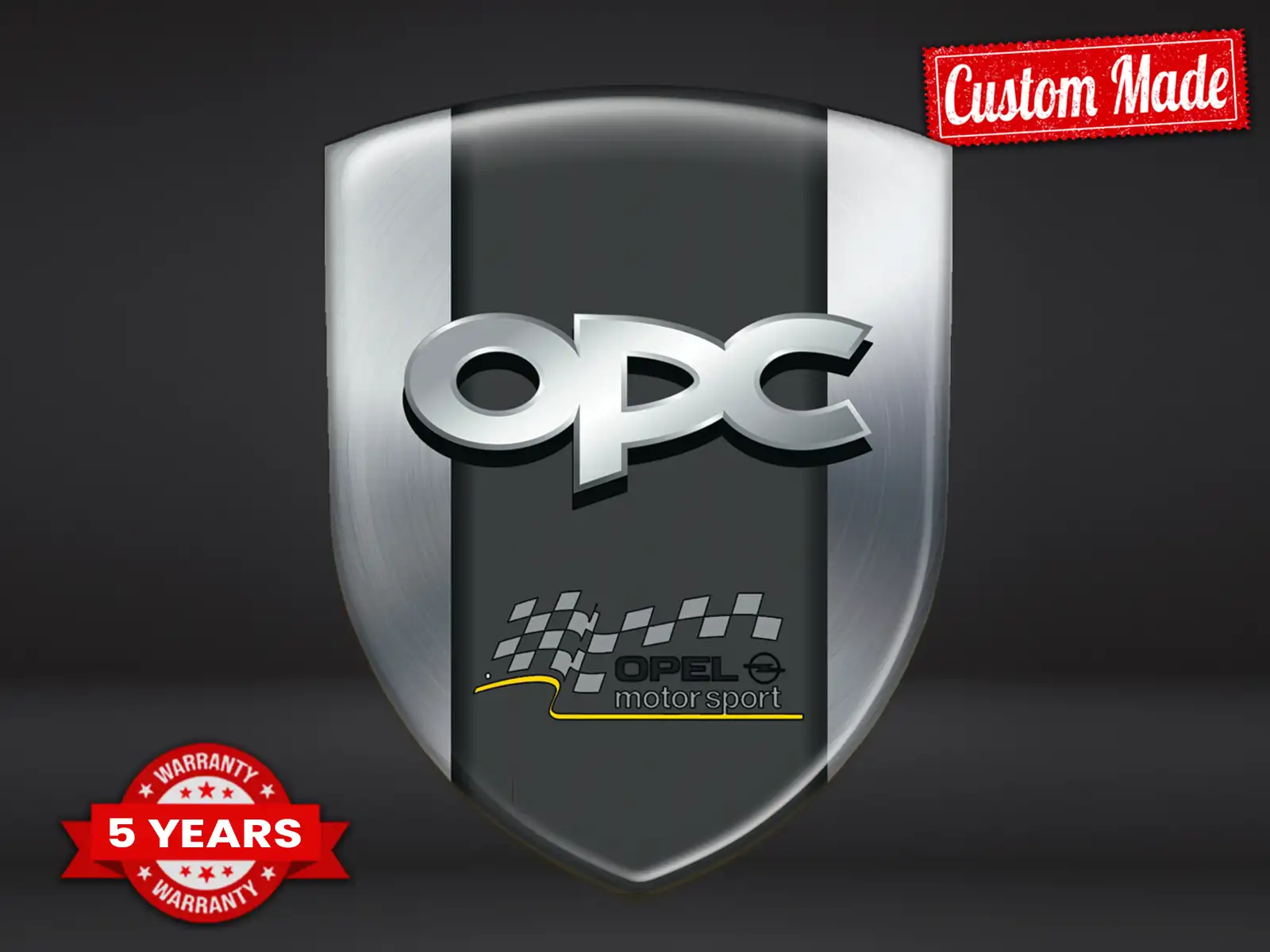 OPC Vitre Arrière Auto Course Haut de Gamme Robuste